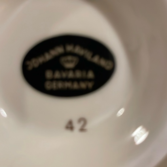 VTG- Johann Haviland Bavaria Rhineland Sugar & Creamer Set - Picture 7 of 12